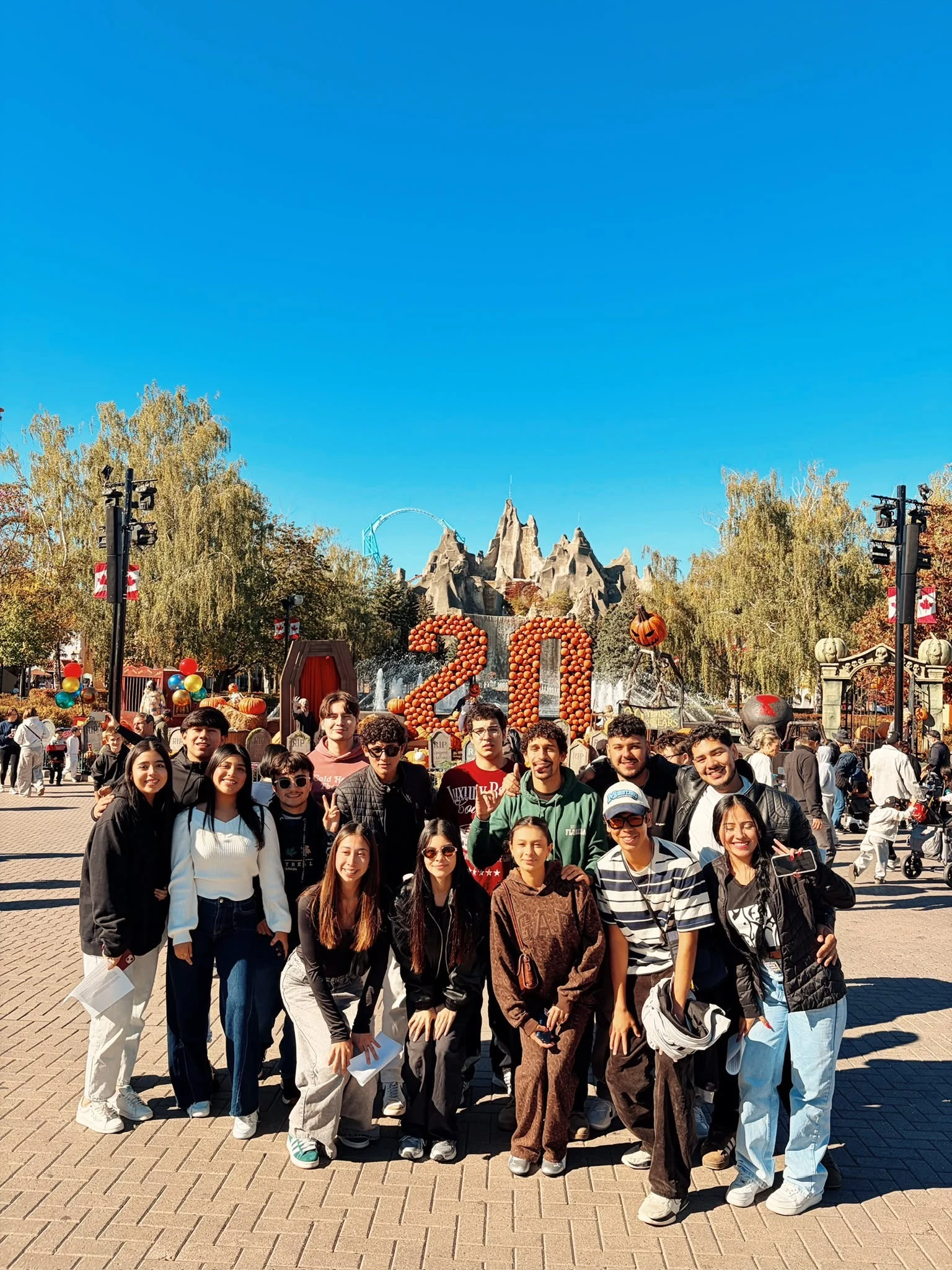 Latin students in Canada’s wonderland